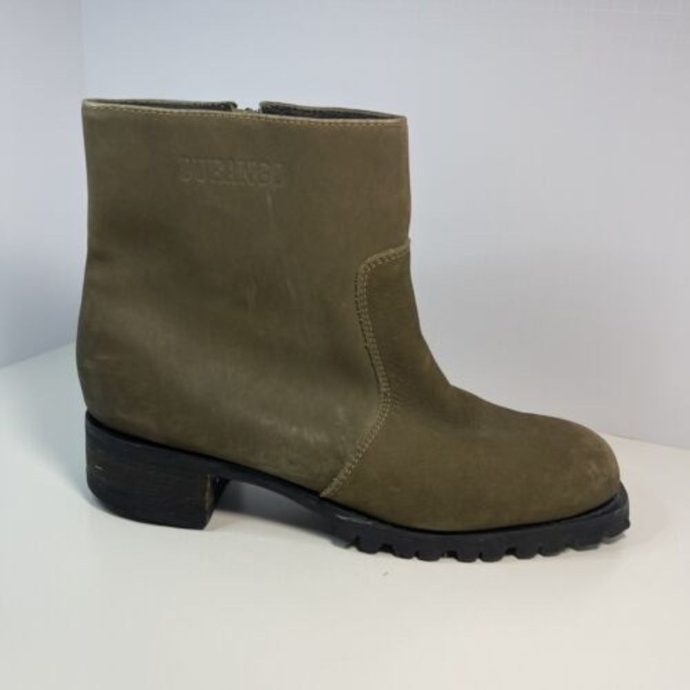 Authentic Durango Boots 7 Olive Green‎ Lug Zipper Mens Size 12 D Work Boots